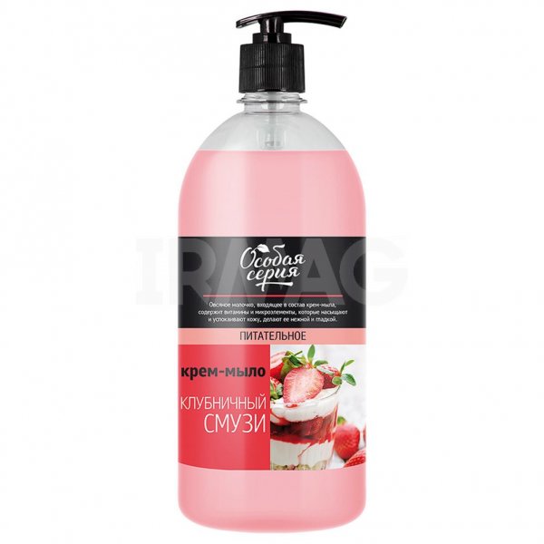 Крем-мыло жидкое Особая серия Клубничный смузи (1 л)