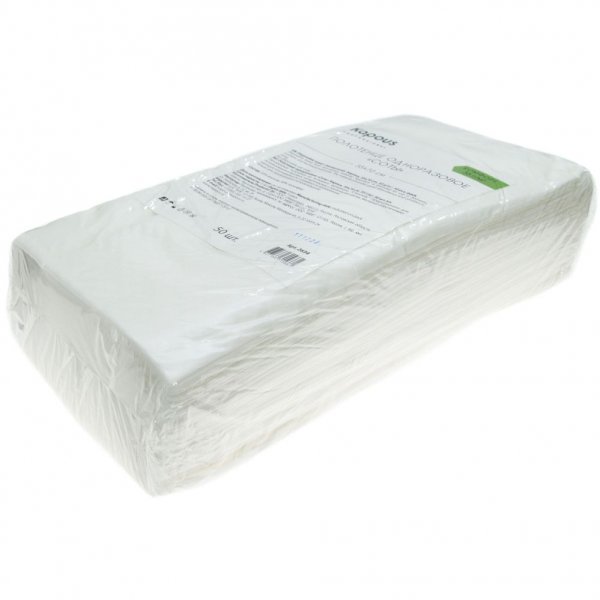 Полотенце одноразовое Kapous Professional в пачках Соты 35 х 70 см 35 г/м2 (50 шт)