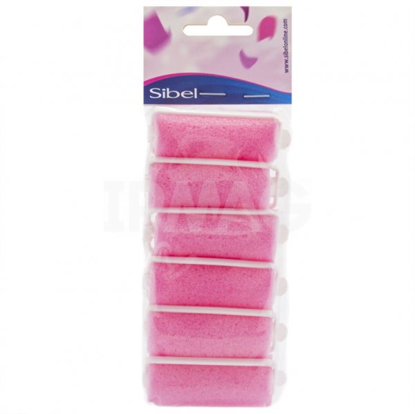 Бигуди Sibel Foam 4261733 поролоновые, 25 мм (6 шт)