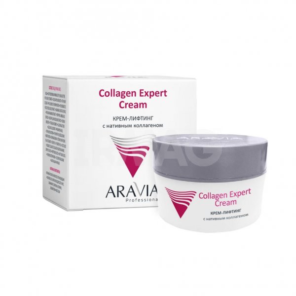 Крем-лифтинг для лица Aravia Professional Collagen Expert Cream с нативным коллагеном (50 мл)