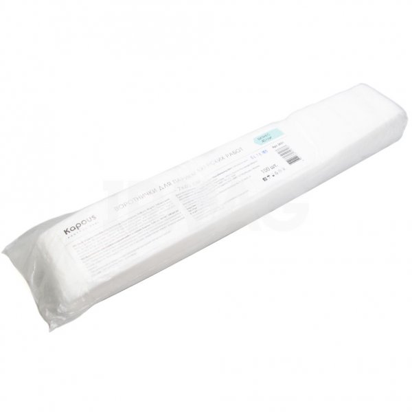 Воротнички для парикмахерских работ Kapous Professional спанлейс (100 шт)