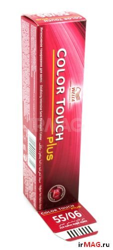 Крем-краска оттеночная Wella Color Touch Plus (60 мл) - 55/06 Пион