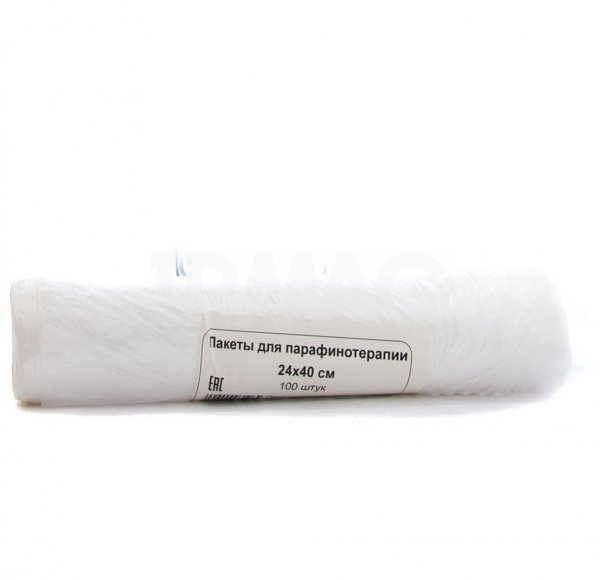 Пакеты для парафинотерапии White Line 24х40 см (100 шт)