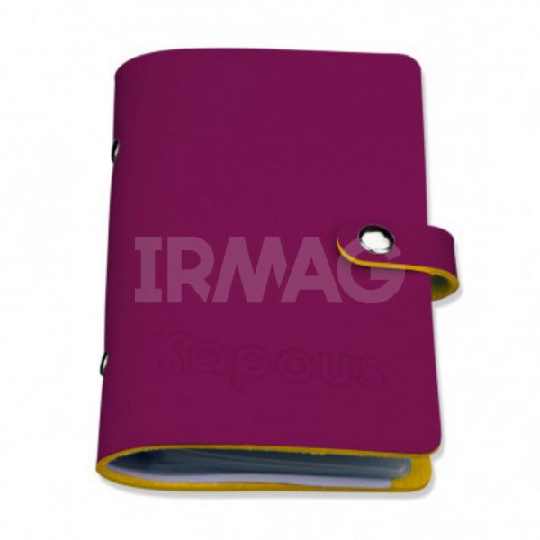 Органайзер для стемпинг пластин Kapous Crazy Story на 20 шт. - Фуксия