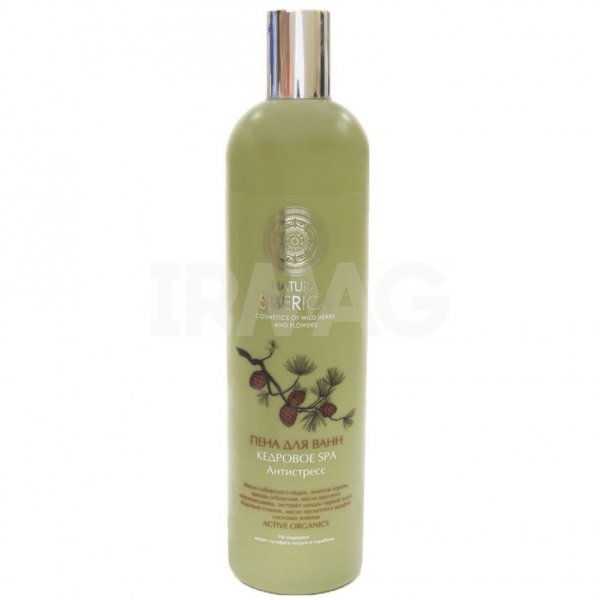 Пена для ванн Natura Siberica Кедровое SPA Антистресс (600 мл)