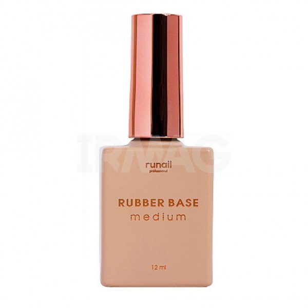 База для гель-лака RuNail Professional Medium каучуковая камуфлирующая (12 мл) - №6488