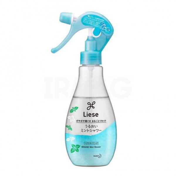 Спрей для укладки Kao Liese для придания ухоженного вида после сна Мята (200 мл)