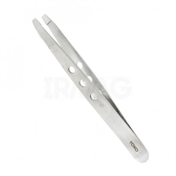 Пинцет Yoko SP 010 матовый, прямой (95 мм)