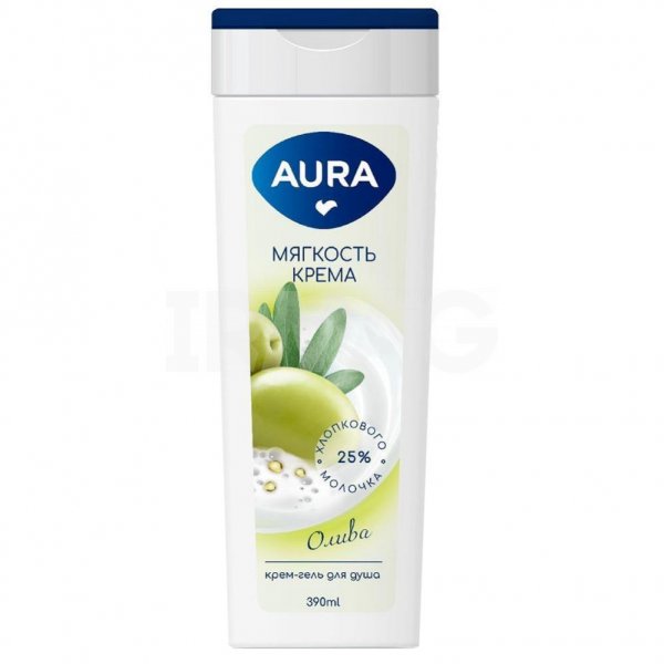 Крем-гель для душа Aura Олива (390 мл)
