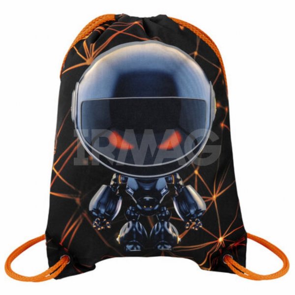 Мешок для обуви Brauberg UFO с карманом светоотражайка (43 х 33 см)