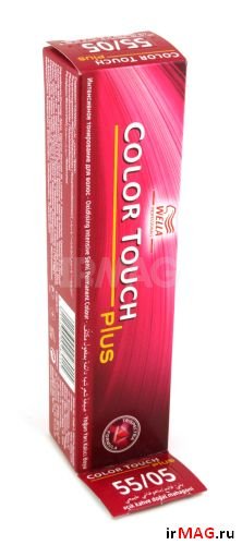 Крем-краска оттеночная Wella Color Touch Plus (60 мл) - 55/05 Турмалин
