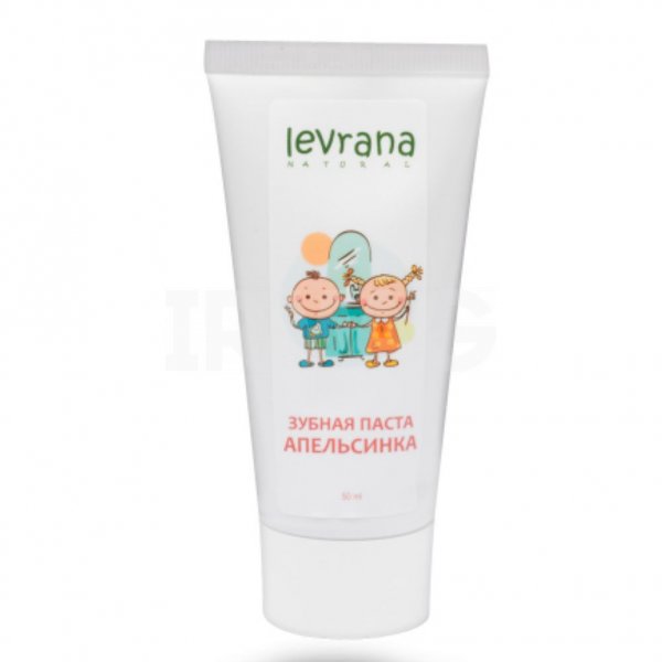 Зубная паста детская Levrana Апельсинка, гелевая (50 мл)