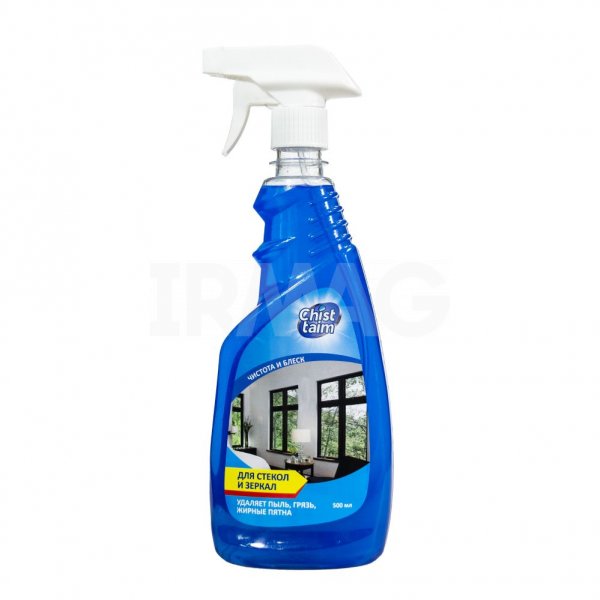 Спрей чистящий Chist taim для стекол и зеркал (500 мл)