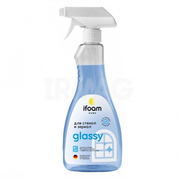 Спрей для очистки стекол и зеркал IFoam Glassy (500 мл)