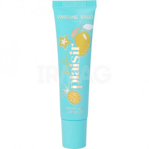Бальзам для губ Vivienne Sabo Balm Plaisir (12 мл) - 02 Прозрачный Тропический микс