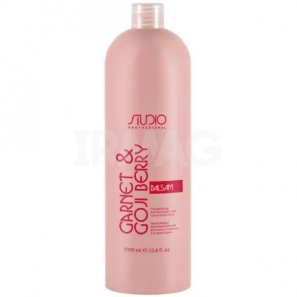 Бальзам для волос Kapous Studio Professional Укрепляющий с Гранатом и ягодами Годжи (1 л)