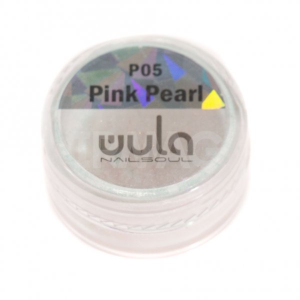 Втирка для ногтей Wula жемчужная (1 г) - 05 Pink pearl, розовая