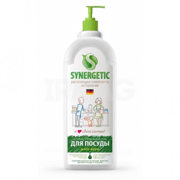 Средство для мытья посуды Synergetic Алоэ Вера (1 л)