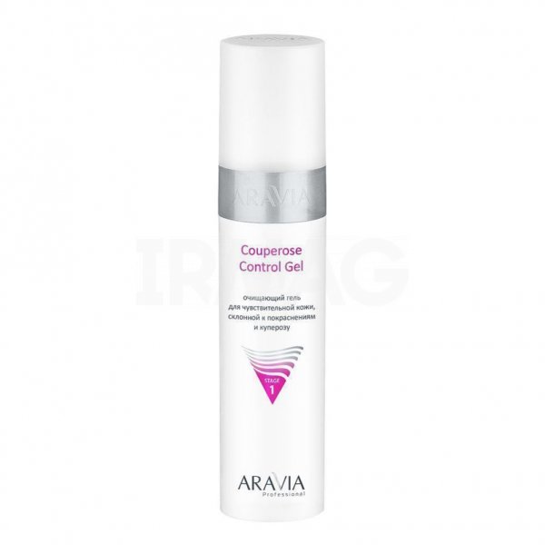 Гель для лица Aravia Professional Couperose Control Gel Очищающий склонной к покраснениям и куперозу (250 мл)