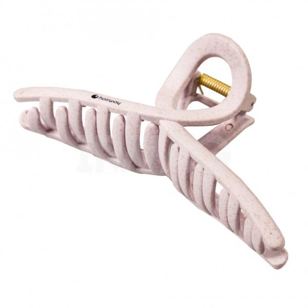 Зажим для волос Hairway Ecoline 42046 розовый (125 мм)