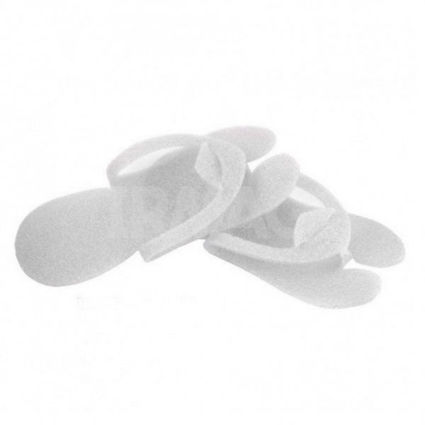 Тапочки пенополиэтилен White Line №50 белый (50 шт)