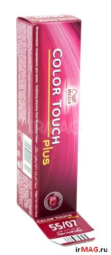 Крем-краска оттеночная Wella Color Touch Plus (60 мл) - 55/07 Кедр