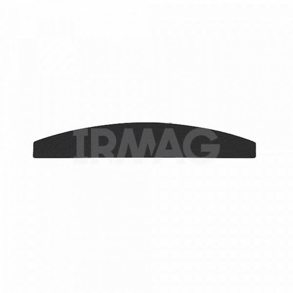 Сменные файлы для пилки RuNail Professional черные Полукруг 180 грит 6323 (50 шт)