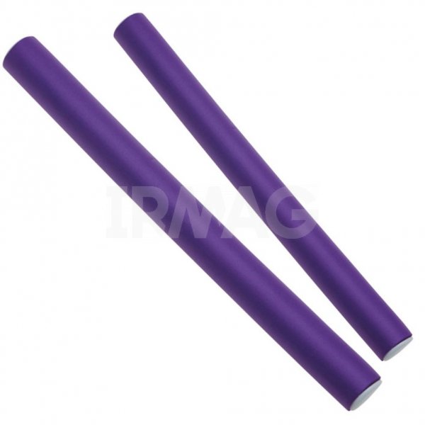 Бигуди-бумеранги Dewal сиреневые, 180х16 мм (10 шт)