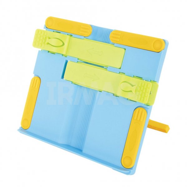 Подставка для книг Юнландия регулируемый наклон Голубая