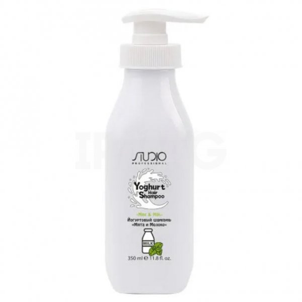Шампунь Kapous Studio Professional йогуртовый Мята и молоко (350 мл)