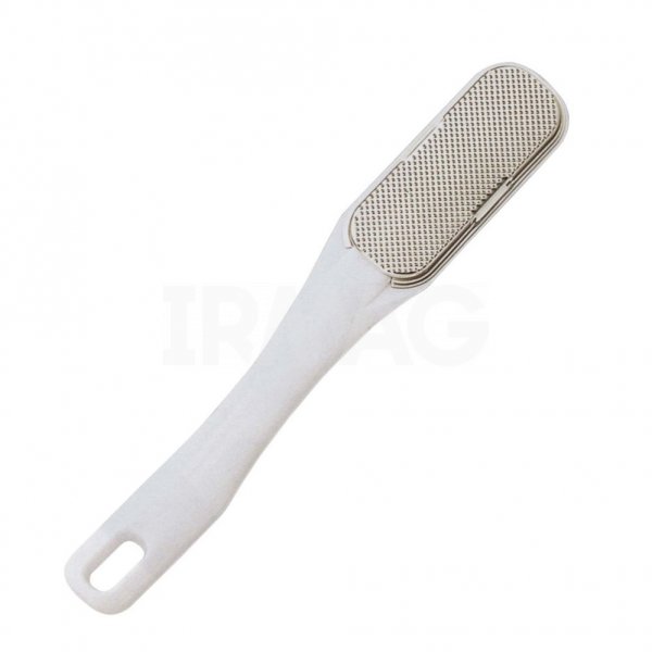 Терка для педикюра Dewal 402 односторонняя, металлическая