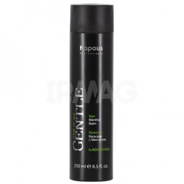 Бальзам для волос Kapous Gentlemen мужской с ментолом (250 мл)