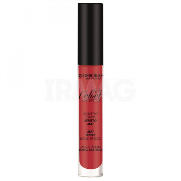Помада для губ Deborah Velvet матовая жидкая (4,5 г) - 06 культовый красный