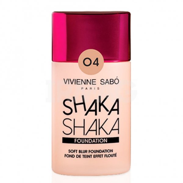Тональный крем Vivienne Sabo Shaka Shaka с блюр-эффектом (25 мл) - 04 Темно-бежевый