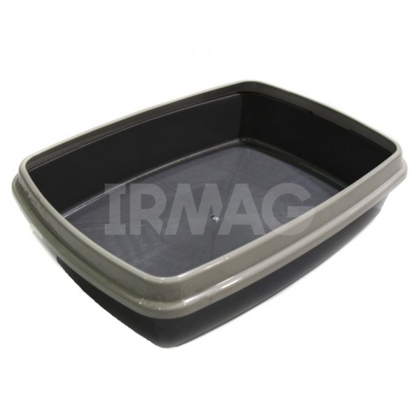 Туалет для кошек Сибирская кошка Мяус с бортиком