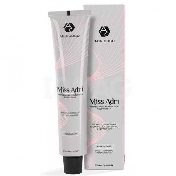 Крем-краска Adricoco Miss Adri (100 мл) - 5.03 Светлый коричневый теплый