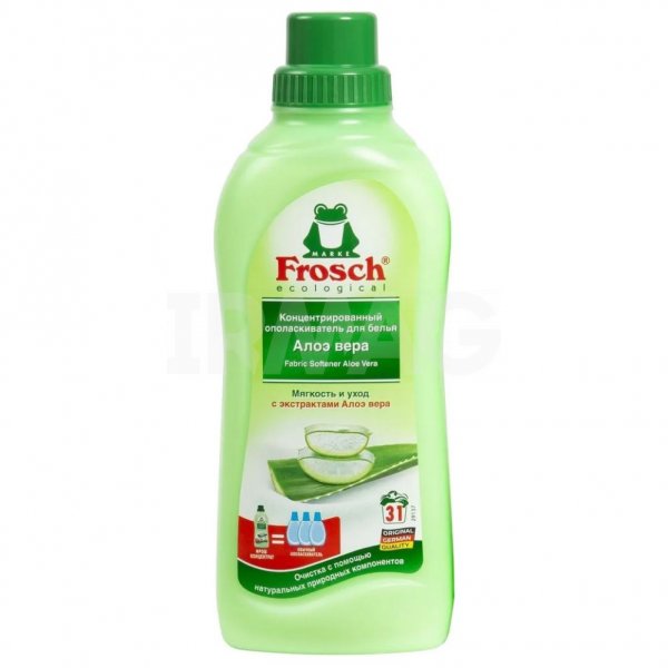 Ополаскиватель для белья Frosch Алоэ Вера, концентрат (750 мл)