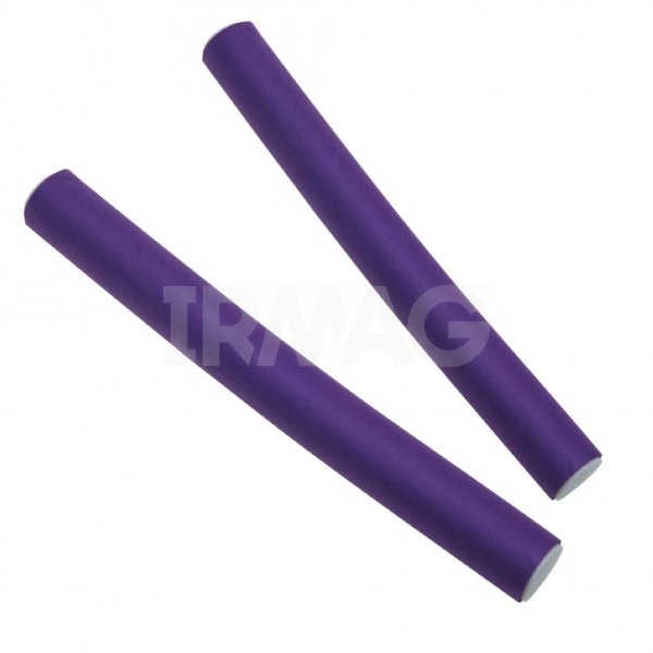 Бигуди-бумеранги Dewal сиреневые, 150х16 мм (10 шт)