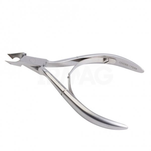 Кусачки для кутикулы Dewal CN055-17255 Двойная пружина Матовые (5,5 мм)