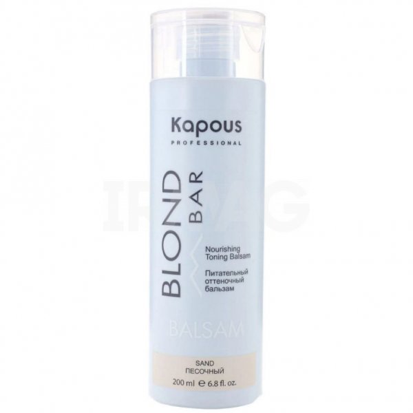 Шампунь оттеночный Kapous Professional Blond Bar (200 мл) - Песочный