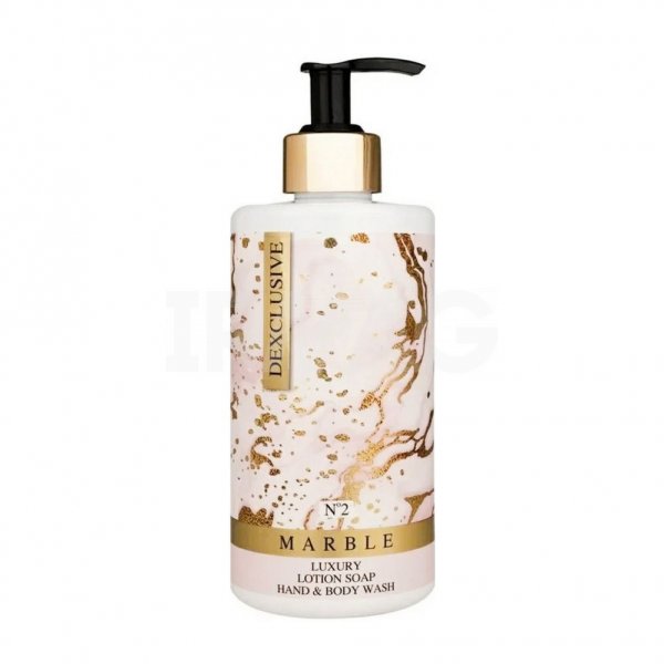 Мыло жидкое и гель для душа DexClusive Marble Series №1 2в1 (400 мл)