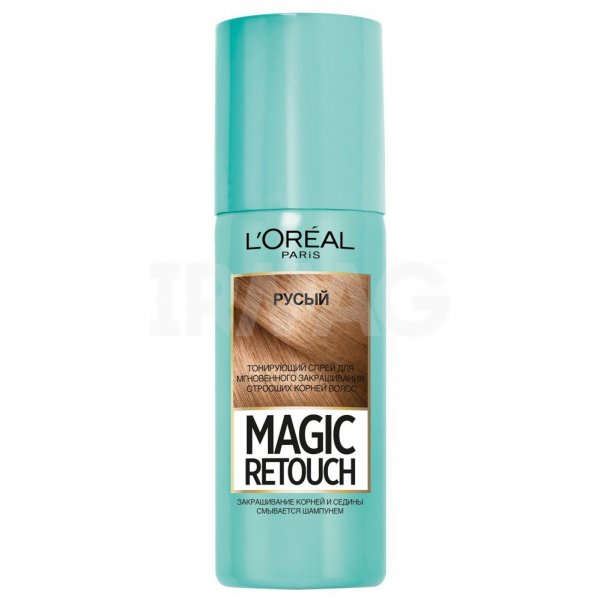 Спрей тонирующий для волос L'Oreal Magic Retouch для мгновенного закрашивания отросших корней (75 мл) - 04 Русый
