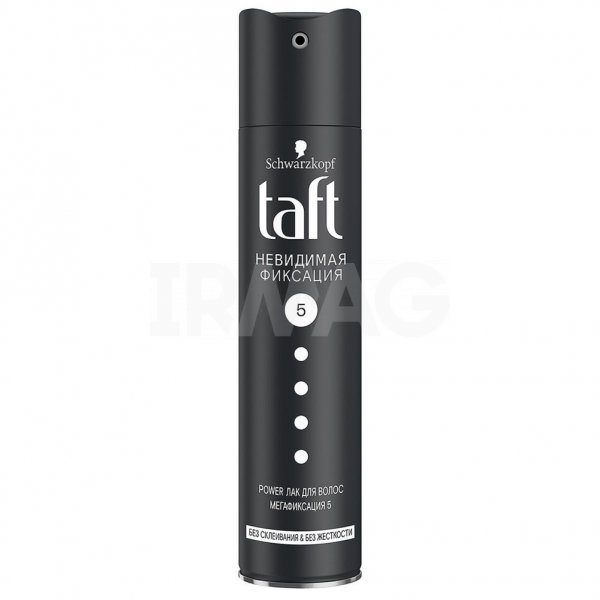 Лак для волос Taft Power Невидимая фиксация №5 мегафиксация (225 мл)