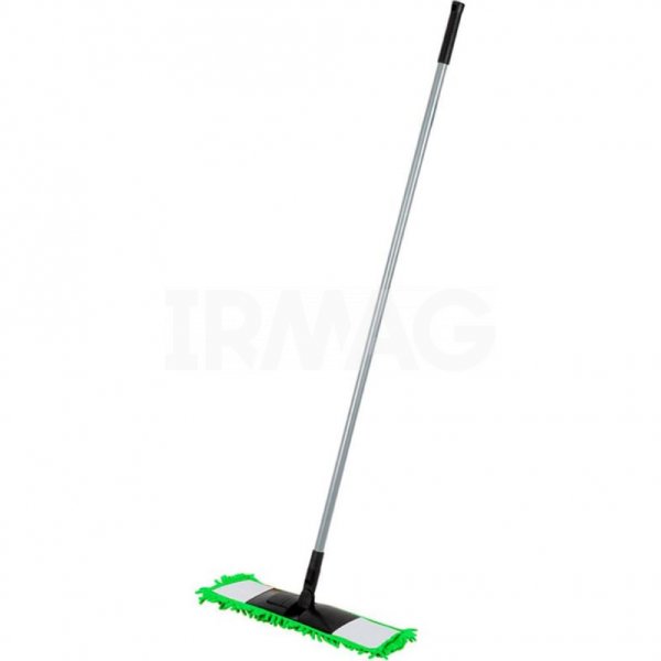 Швабра для пола Рыжий кот Mop Clean с насадкой из микрофибры Лапша