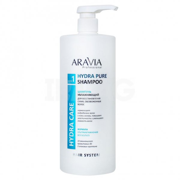 Шампунь Aravia Professional Hydra Pure Shampoo Увлажняющий (1 л)