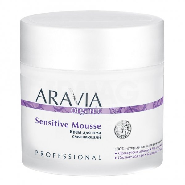 Крем для тела Aravia Organic Sensitive Mousse Смягчающий (300 мл)