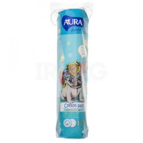 Ватные диски Aura Beauty Cotton Pads (100 шт)