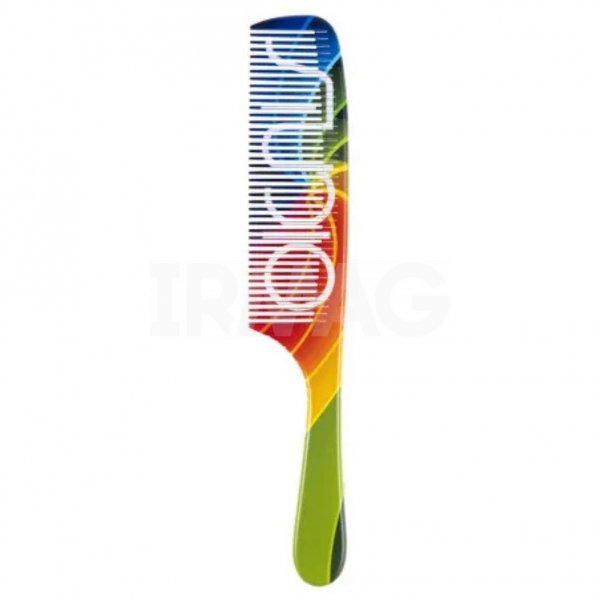 Расческа парикмахерская Kapous Studio Professional с ручкой (179 х 24 мм)