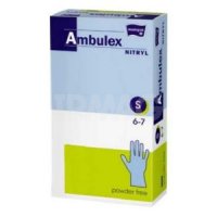 Перчатки медицинские Ambulex Nitryl нитриловые, неопудренные, нестерильные (100 шт.)