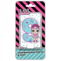 Свеча для торта ND Play L.O.L. Surprise! Парафиновая с героем